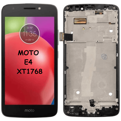 LCD & Digitizer with Frame For Motorola Moto E4 XT1768 (Black) - Best Cell Phone Parts Distributor in Canada, Parts Source