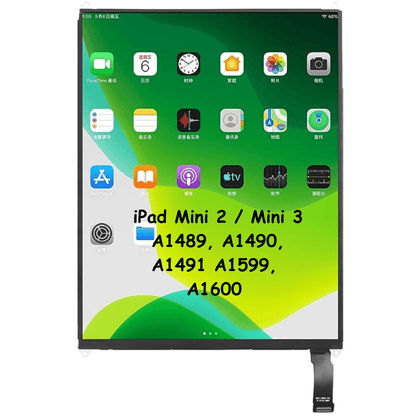 LCD Display Screen For iPad Mini 2 A1489, A1490, A1491 / iPad Mini 3 A1599, A1600, - Best Cell Phone Parts Distributor in Canada, Parts Source