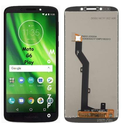 LCD Screen & Digitizer Full Assembly Without Frame for Motorola Moto G6 Play XT1922 (Black) - Best Cell Phone Parts Distributor in Canada, Parts Source