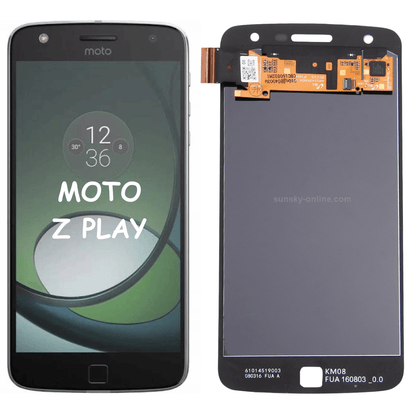 LCD Screen + Touch Panel for Motorola Moto Z Play XT1635 (Black) - Best Cell Phone Parts Distributor in Canada, Parts Source