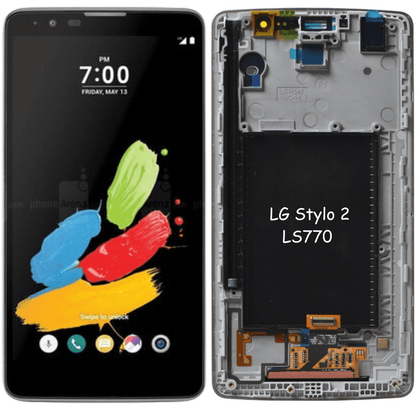 LG Stylo 2 LCD Assembly For LG G Stylo 2 LS770 / VS835 (Black) - Best Cell Phone Parts Distributor in Canada, Parts Source