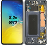 OEM AMOLED LCD Screen for Galaxy S10e Digitizer Full Assembly with Frame for Samsung Galaxy S10e G970 (Prism Black)
