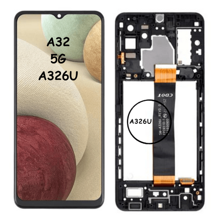 OLED Assembly with Frame for Samsung Galaxy A32 5G SM-A326U A326W (US VIRSION) - Best Cell Phone Parts Distributor in Canada, Parts Source
