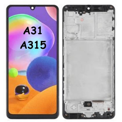 OLED LCD Screen Digitizer Full Assembly with Frame for Samsung A31 (A315) - Best Cell Phone Parts Distributor in Canada, Parts Source