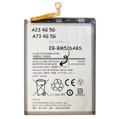 Polymer Battery For Samsung Galaxy A23 4G 5G / A73 4G 5G, EB-BM526ABS EB-BM526ABY - Best Cell Phone Parts Distributor in Canada, Parts Source