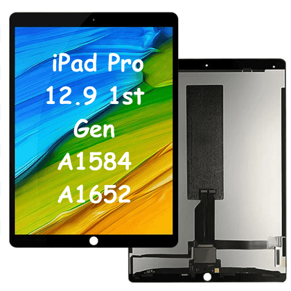 Premium Refurbished Replacement iPad Pro 12.9 1st Gen 2015 A1584 A1652 LCD & Digitizer Black (Daughterboard pre-Installed) - Best Cell Phone Parts Distributor in Canada, Parts Source