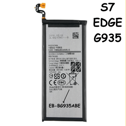Replacement Battery FOR Samsung Galaxy S7 Edge G935 Li-ion Battery EB-BG935ABA 3600mAh - Best Cell Phone Parts Distributor in Canada, Parts Source