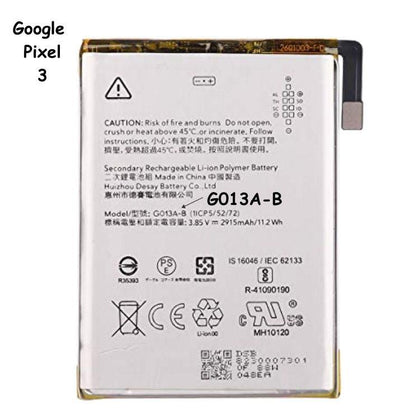 Replacement Battery G013A-B Compatible With Google Pixel 3 - Best Cell Phone Parts Distributor in Canada, Parts Source