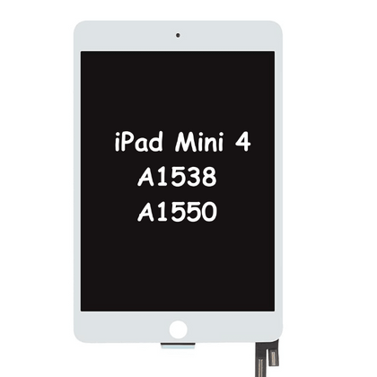 Replacement LCD Display Touch Digitizer Full Assembly For iPad Mini 4 A1538 A1550 (White) - Best Cell Phone Parts Distributor in Canada, Parts Source