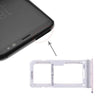 SIM Card Tray + Micro SD Card Tray  For Samsung Galaxy S8 G950 / S8+ G955 (Purple)