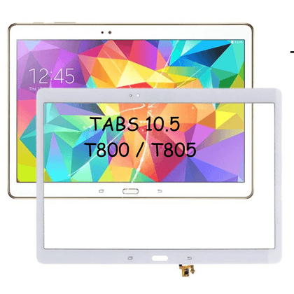 Touch Panel For Samsung Galaxy Tab S 10.5 / T800 / T805 (White) - Best Cell Phone Parts Distributor in Canada, Parts Source