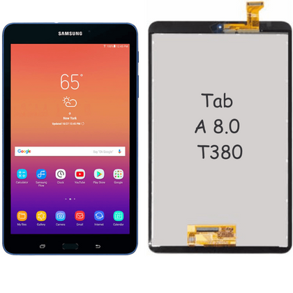 Touch Screen Digitizer Assembly with Frame For Samsung Galaxy Tab A 8.0 / T380 / T385 (WIFI Version). - Best Cell Phone Parts Distributor in Canada, Parts Source