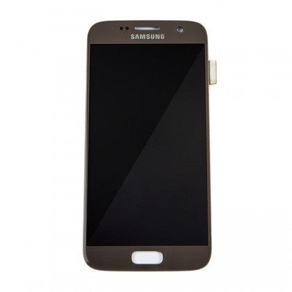 Replacement Samsung S7 LCD Assembly Gold AAA Quality - Best Cell Phone Parts Distributor in Canada