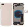 Back Housing Frame with Small Parts  for iPhone 8 Plus-(Gold)