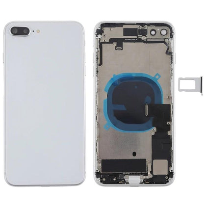 Back Housing Frame With Small Parts iPhone 8 Plus-(White) - Best Cell Phone Parts Distributor in Canada, Parts Source