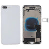 Back Housing Frame With Small Parts iPhone 8 Plus-(White)
