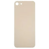 Back Housing Glass Cover With Larger Camera Hole for iPhone 8 - Gold