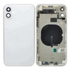 Back Housing With Side Keys & Power Button + Volume & Power Flex for iPhone 11 (White)