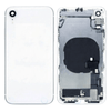 Back Housing With SIM Card Tray & Side Keys & Power + Volume Flex Cable for iPhone XR(WHITE)