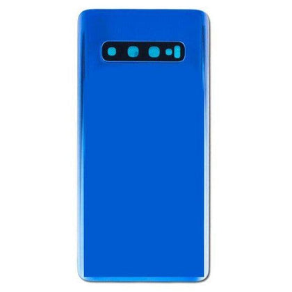 Battery Back Cover with Camera Lens For Samsung S10 4G G973 (Prism Blue) - Best Cell Phone Parts Distributor in Canada, Parts Source
