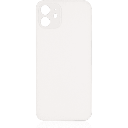Battery Back Cover With large Camera Hole for iPhone 12 (White) - Best Cell Phone Parts Distributor in Canada, Parts Source
