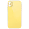 Battery Back Cover with large Holes for iPhone 11 (Yellow)