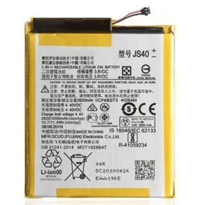 Battery For Motorola Moto Z3 XT1929 / Z3 Play XT1929 JS40 2800mAh / 3000mAh - Best Cell Phone Parts Distributor in Canada, Parts Source