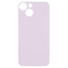 Big Camera Hole Glass Back Battery Cover for iPhone 13 mini(Pink)