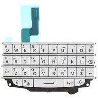 Blackberry Q10 Keyboard White - Cell Phone Parts Canada