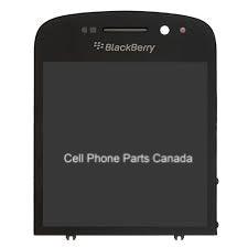 Blackberry Q10 LCD with Digitizer and Frame Black - Cell Phone Parts Canada