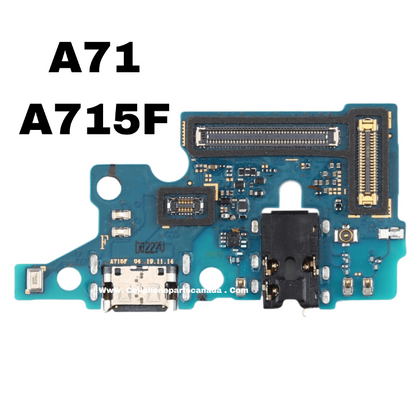 Charging Port Board with Headphone Jack for Samsung A71 A715F - Best Cell Phone Parts Distributor in Canada, Parts Source