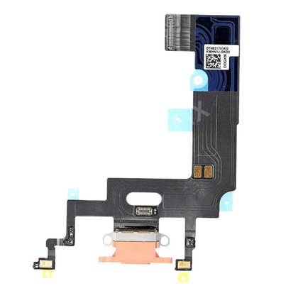 Charging Port Flex Cable for iPhone XR- Coral - Best Cell Phone Parts Distributor in Canada, Parts Source