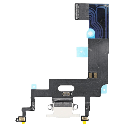 Charging Port Flex Cable for iPhone XR- White - Best Cell Phone Parts Distributor in Canada, Parts Source