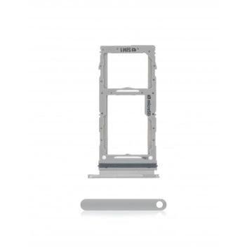 Dual Sim Card Tray for Samsung S20 (Silver) - Best Cell Phone Parts Distributor in Canada