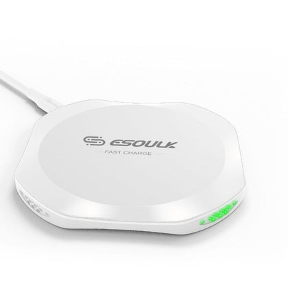 Esoulk Wireless Charger White 10W EW01P-WH - Best Cell Phone Parts Distributor in Canada
