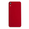 Glass Back Battery Cover for iPhone XR (Red) Big Camera Hole