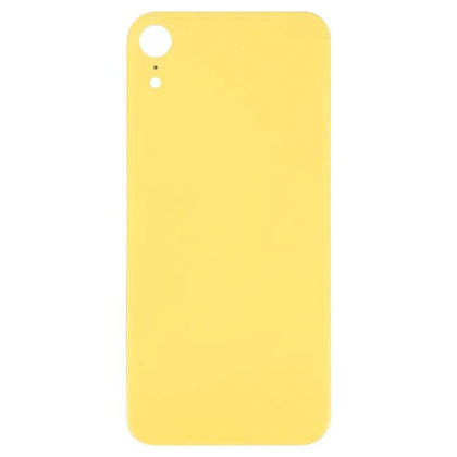 Big Camera Hole Glass Back Battery Cover with Adhesive for iPhone XR(Yellow) - Best Cell Phone Parts Distributor in Canada, Parts Source