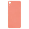 Glass Back Battery Cover with for iPhone XR (Coral) Big Camera Hole
