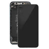 Glass Back Cover for iPhone XR - (Black) Big Camera Hole