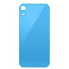 Glass Back Cover for iPhone XR (Blue) Big Camera Hole