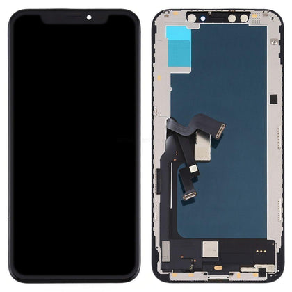 Hard OLED Material LCD Screen and Digitizer Full Assembly for iPhone XS (Black) - Best Cell Phone Parts Distributor in Canada, Parts Source