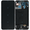 LCD Screen & Digitizer Full Assembly With Frame For Samsung Galaxy A20 A205U (Black)