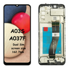 LCD Screen & Digitizer Full Assembly with Type Micro Usb Frame for Samsung Galaxy A03s (A037F Dual-SIM )