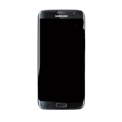 Replacement Samsung S7 Edge LCD Assembly Black with frame - Best Cell Phone Parts Distributor in Canada