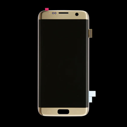 Replacement Samsung S7 Edge LCD Assembly Gold - Best Cell Phone Parts Distributor in Canada
