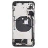 REAR BACK CHASSIS HOUSING WITH PARTS GRADE A  for iPhone XS Max(Black)