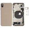 REAR BACK CHASSIS HOUSING WITH PARTS GRADE A  for iPhone XS Max(Gold)
