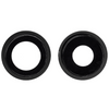 Rear Camera Glass Lens With Cover Bezel Ring For iPhone 12 / 12 MINI - BLACK