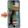 Replacement AMOLED screen with Frame For Samsung Galaxy S20 5G G981 Cosmic Grey (Service Pack)