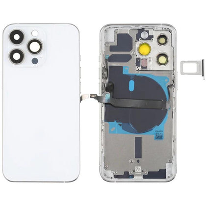 Replacement Back Housing Compatible for iPhone 13 Pro - Silver - Best Cell Phone Parts Distributor in Canada, Parts Source